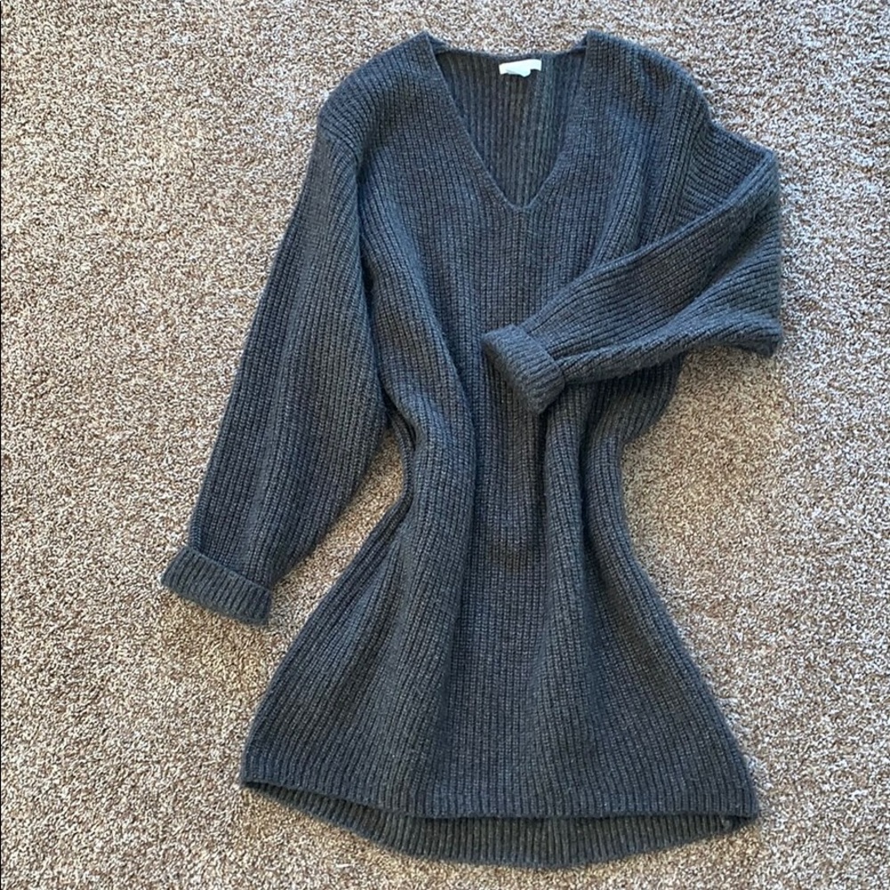 H&M grey sweater dress